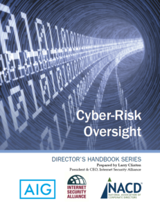 2017 edition of the "Cyber-Risk Oversight Handbook"